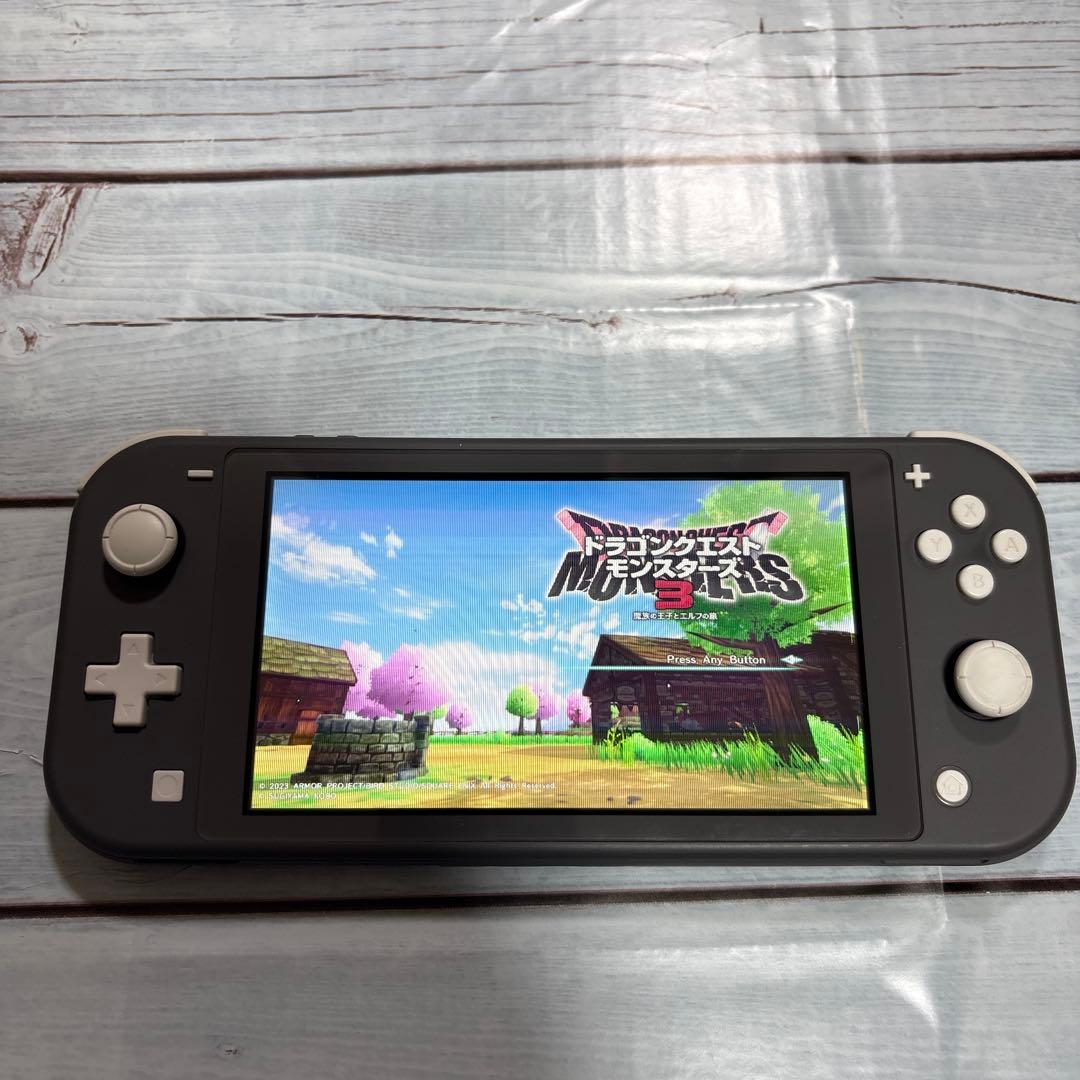 Switchライト本体のみ グレー 液晶難あり 訳ありジャンク品 - メルカリ