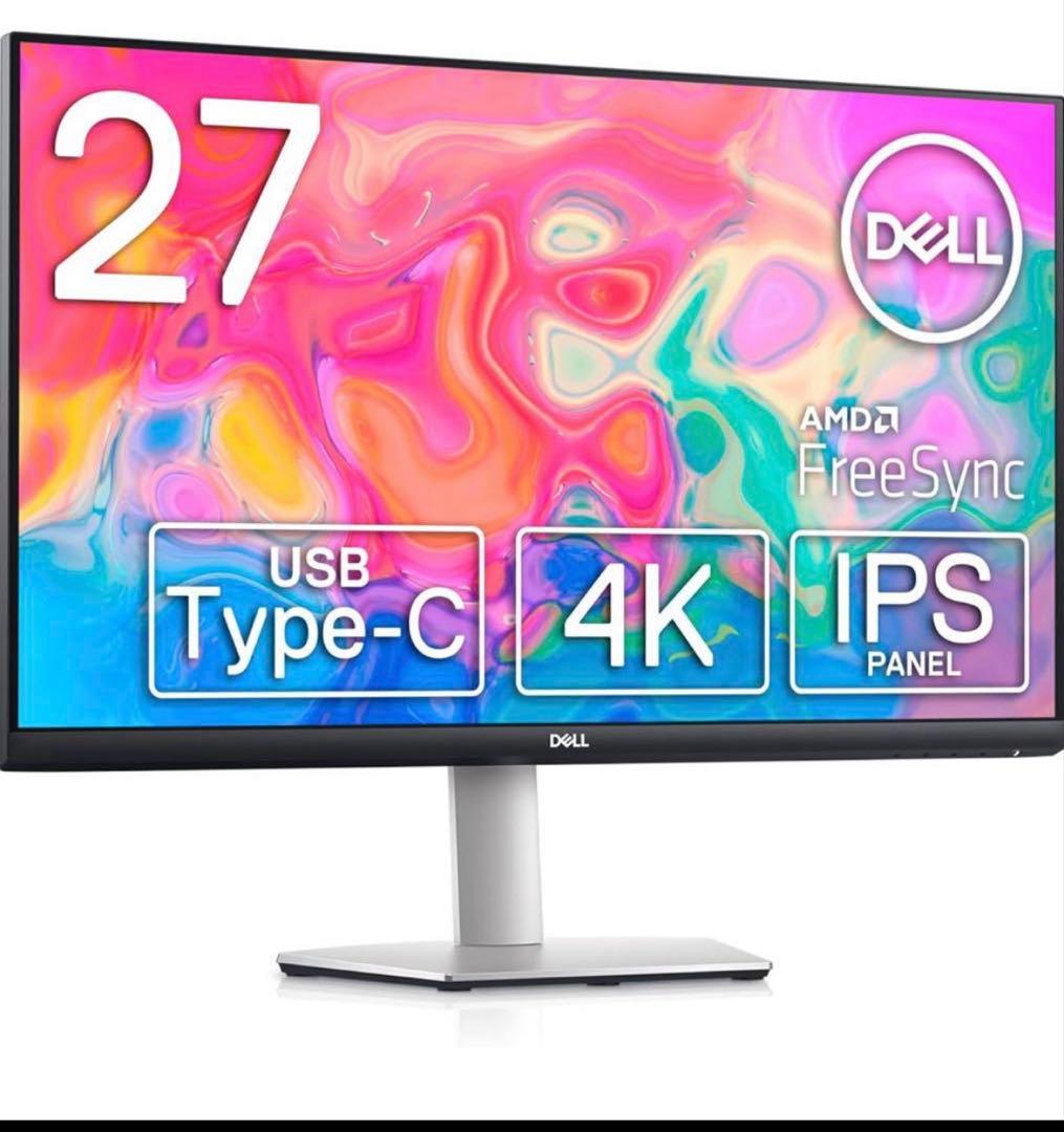 Dell 4K S2722QC 27インチ Amazon.com: Dell S2722QC Monitor - 27 inch 4K USB-C , UHD (3840 x