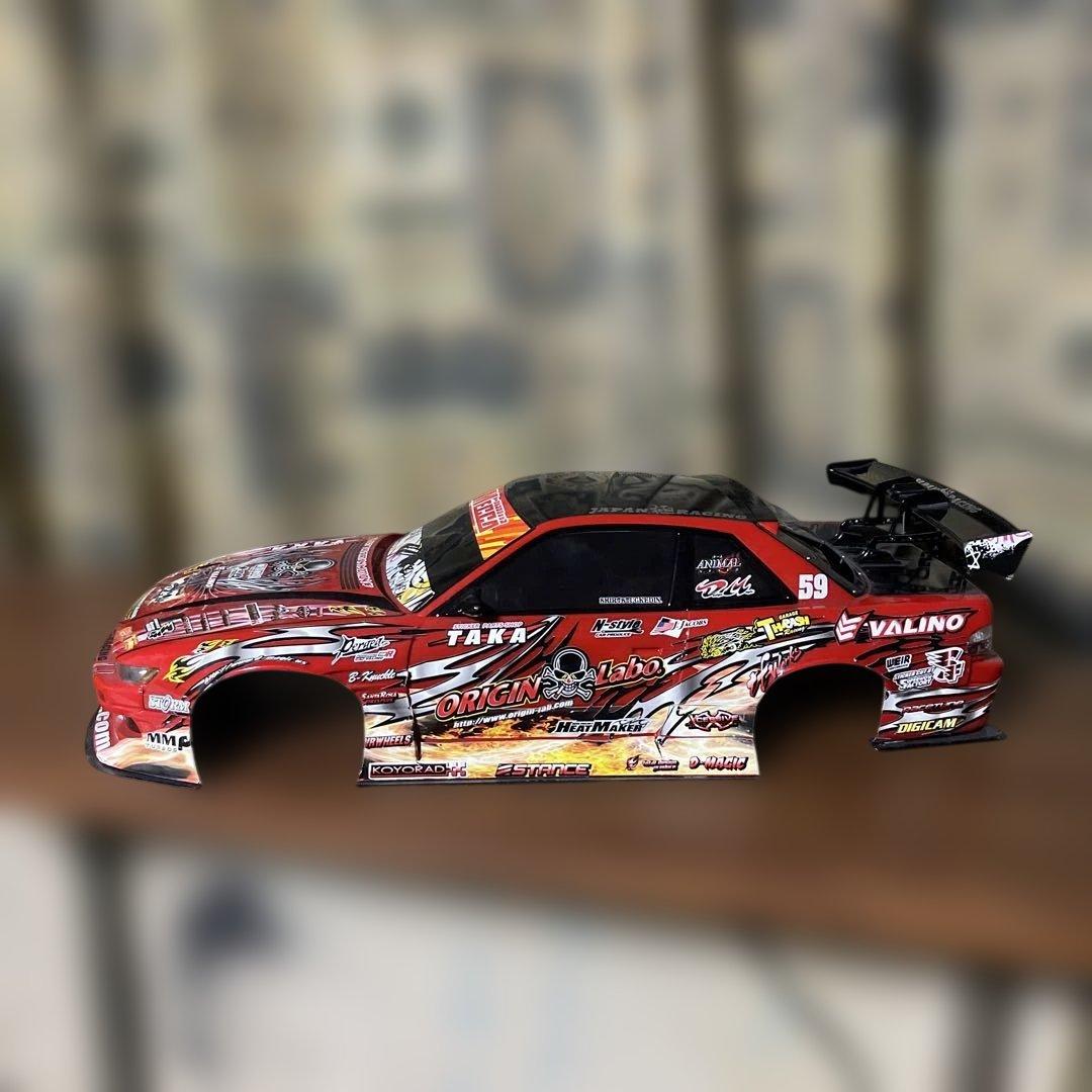 アディクションボディーS13シルビア アディクション 1/10RCボディ NISSAN S13シルビア ROCKETBUNNY