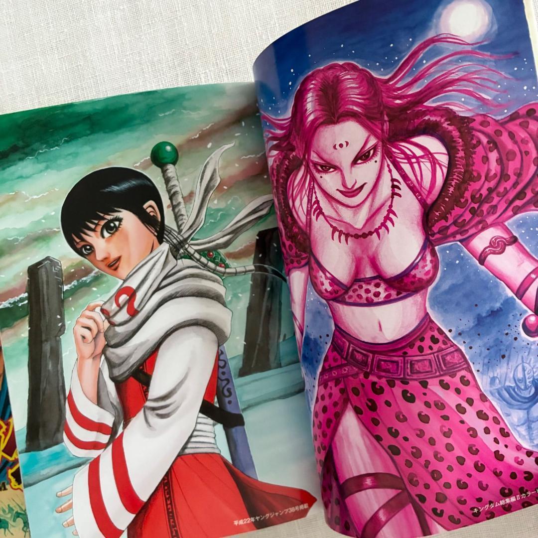 キングダム 公式ガイドブック 必見の3巻セット 英傑列紀 覇道列紀 伍巻