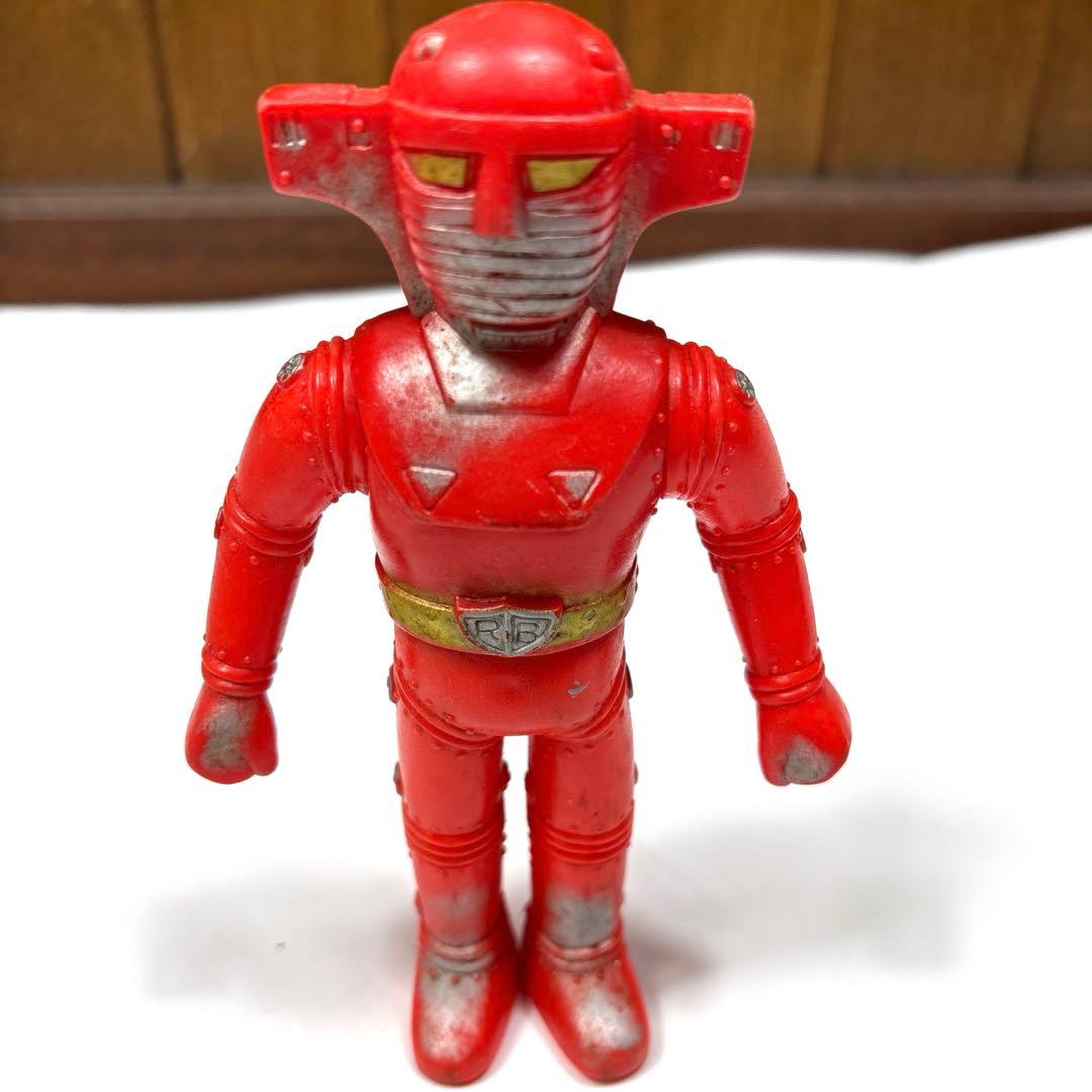 昭和レトロ 当時物 ソフビ ヨネザワ レッドバロン - メルカリ