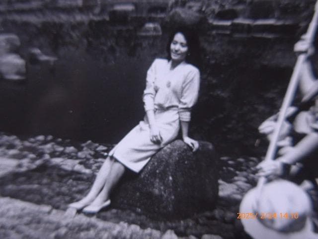 野上透のヴィンテージ　オリジナルプリントです。「撮影会の一シーン」です。