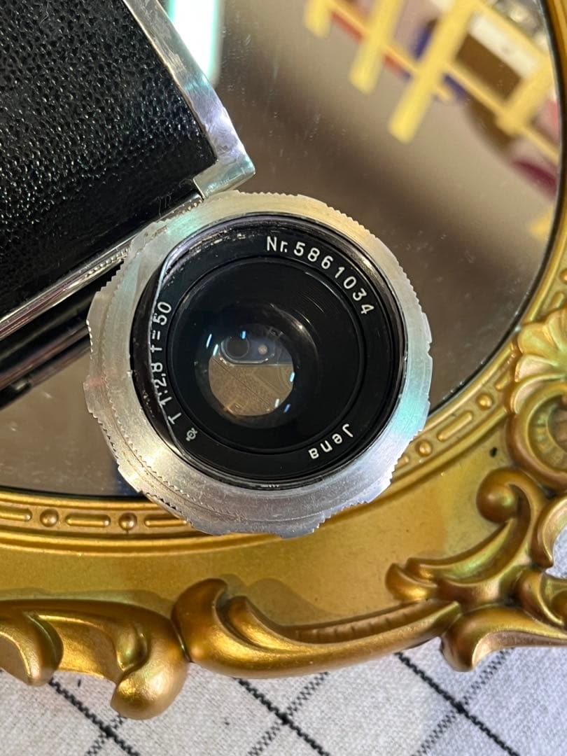 希少モデル イハゲー EXA ラインメタル 刻印入 レンズ2本付 美品