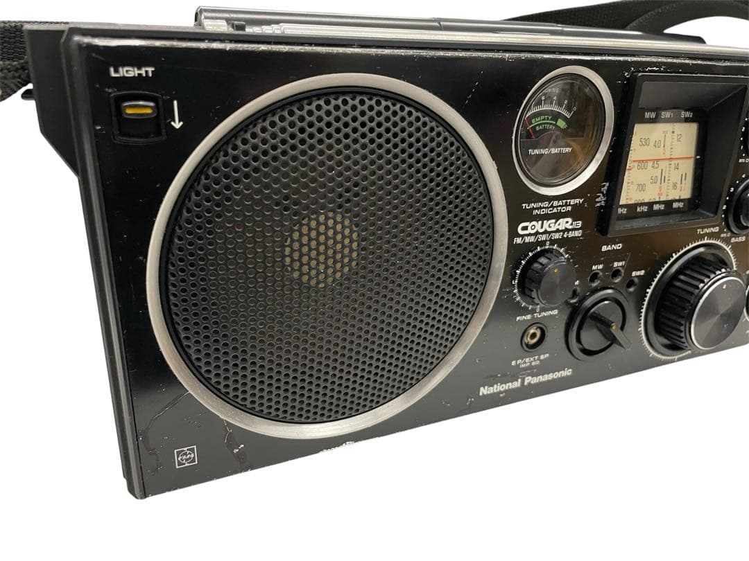 ジャンク ナショナル COUGAR113　RF-1130 ラジオ 当時物 レトロ
