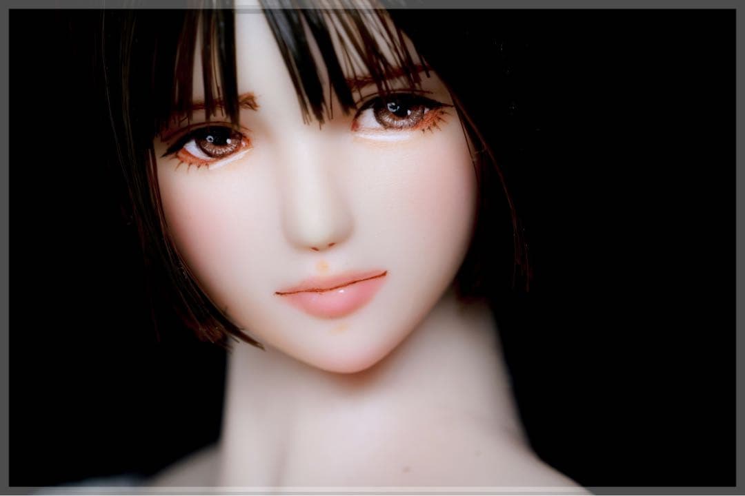 ♪♪ 1/6 ドール カスタムドールヘッド 1738 栞瑠(しえる