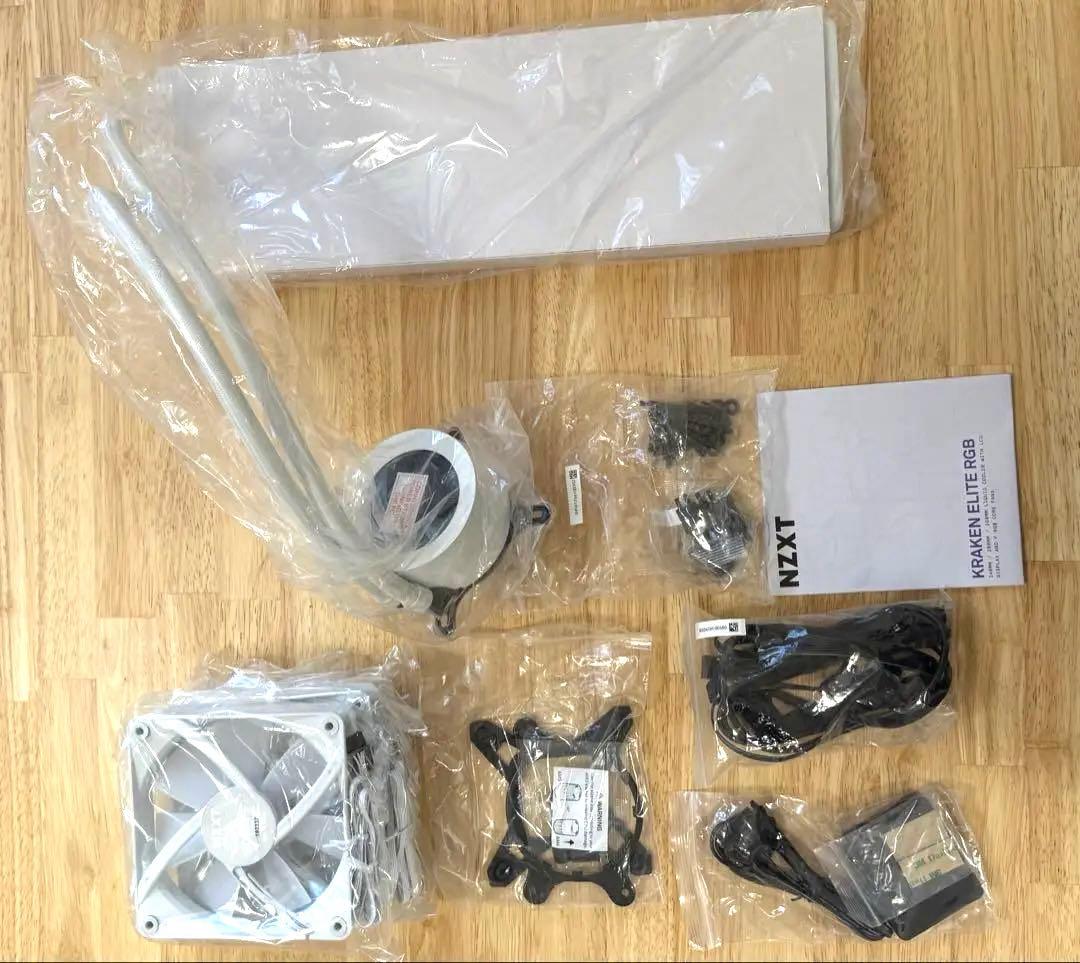 PC用ファン・クーラー NZXT KRAKEN Elite RGB 360 White