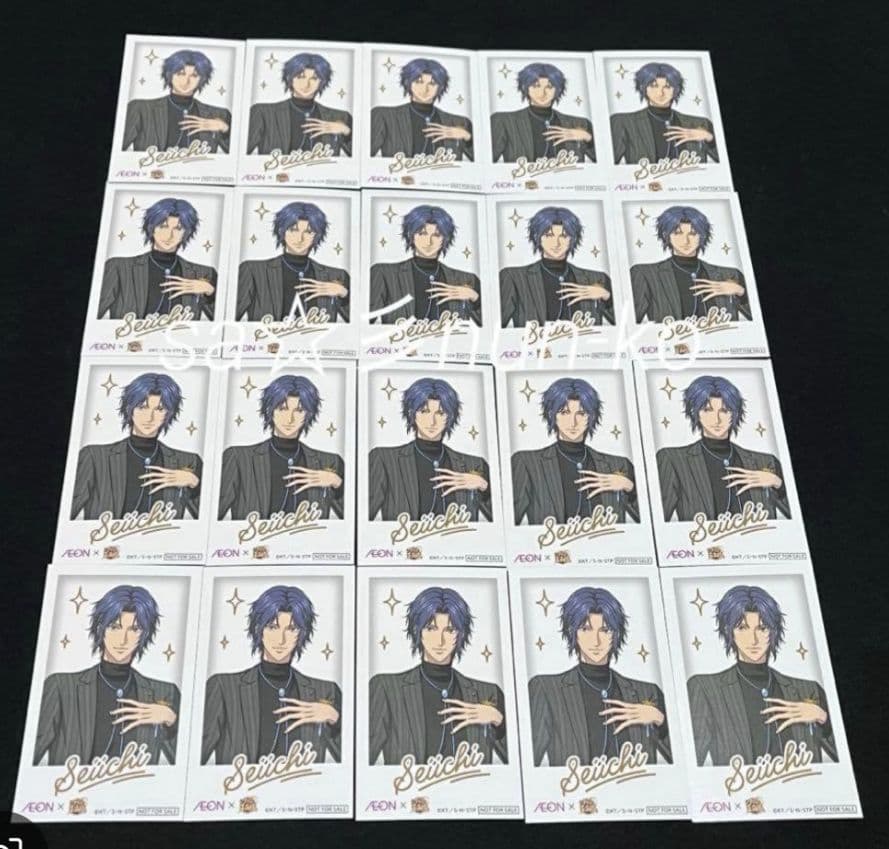 幸村精市 新テニスの王子様 イオン ROYALTIME チェキ風カード 20枚