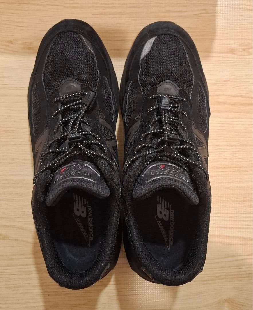 【美品】ニューバランス U990 BB6 V6トリプルブラック 28.5cm