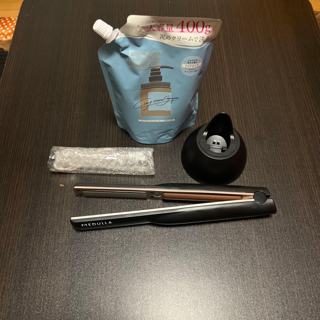 MEDULLA ヘアアイロン ブラック/ローズゴールド Amazon | 【紗栄子 アンバサダー】MEDULLA メデュラ ソニックシャイン