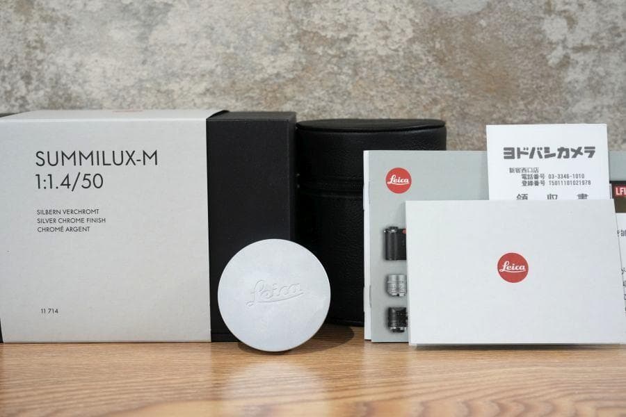 Summilux M50mm f1.4 Silver 復刻 11714 保証付き