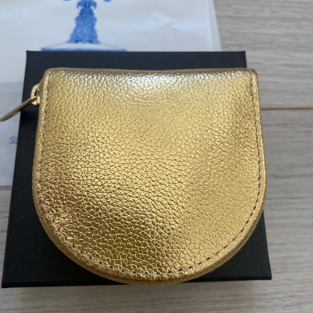 皇居限定品 宮内庁 天皇 コインケース ゴールド 財布 金運アップ 古銭