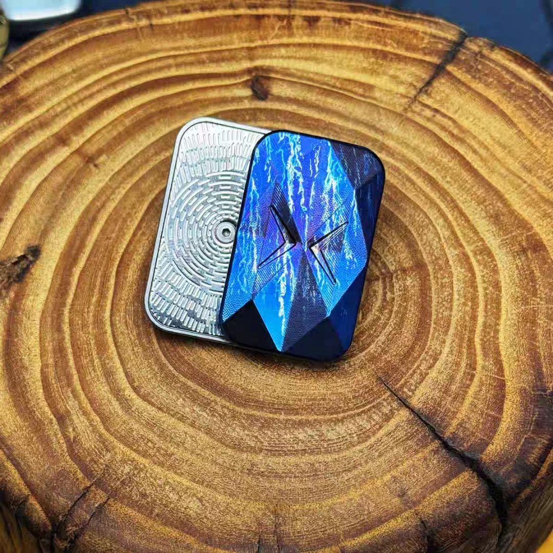 正規品」ZD EDC X4L 音叉スライダー フィジェットトイ ストームチタン