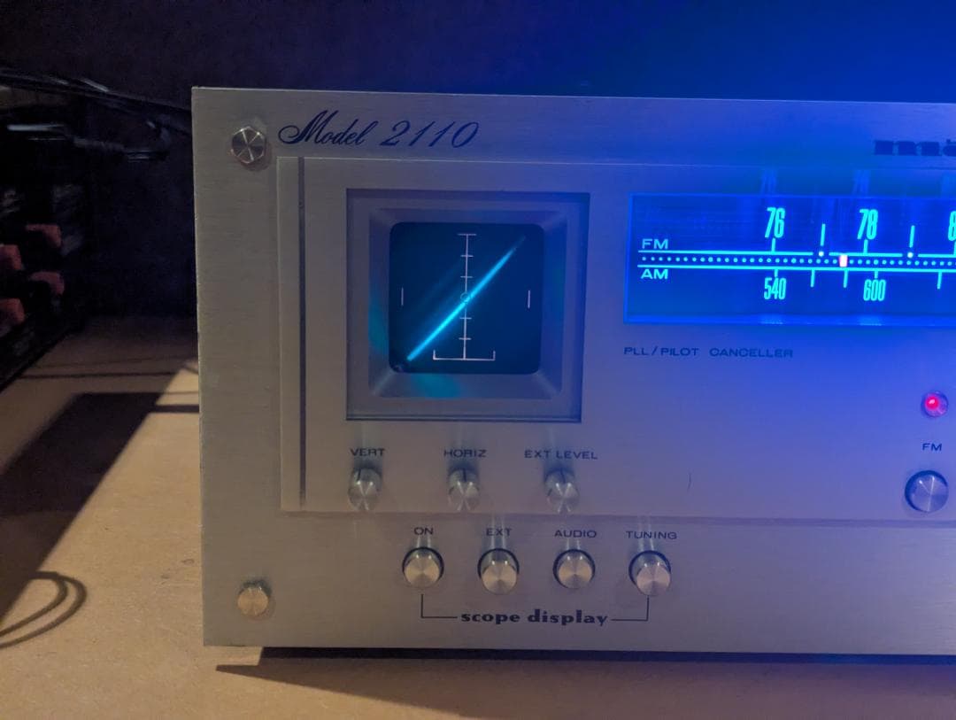 【整備品】Marantz Model 2110 オシロ付チューナー LED化