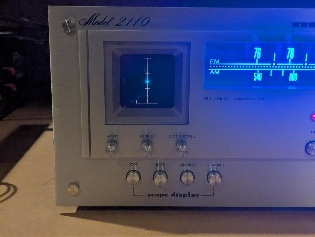 【整備品】Marantz Model 2110 オシロ付チューナー LED化
