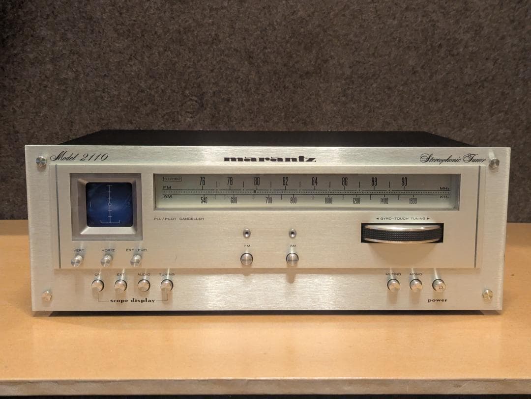 【整備品】Marantz Model 2110 オシロ付チューナー LED化