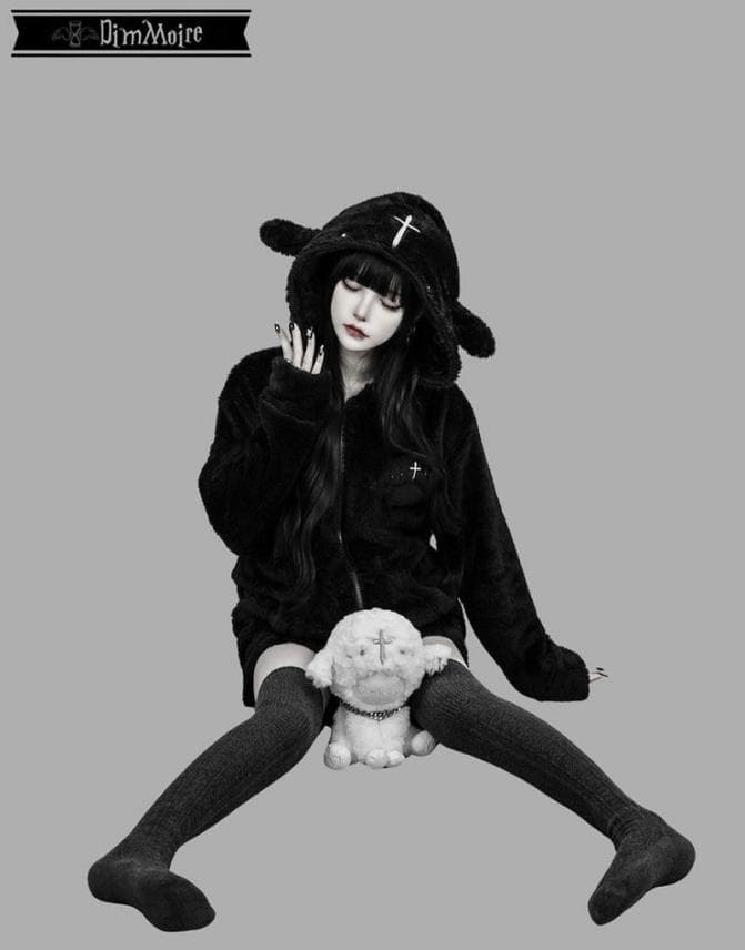 DimMoire【Mサイズ】子羊ちゃんもこもこルームウェア/Black - メルカリ