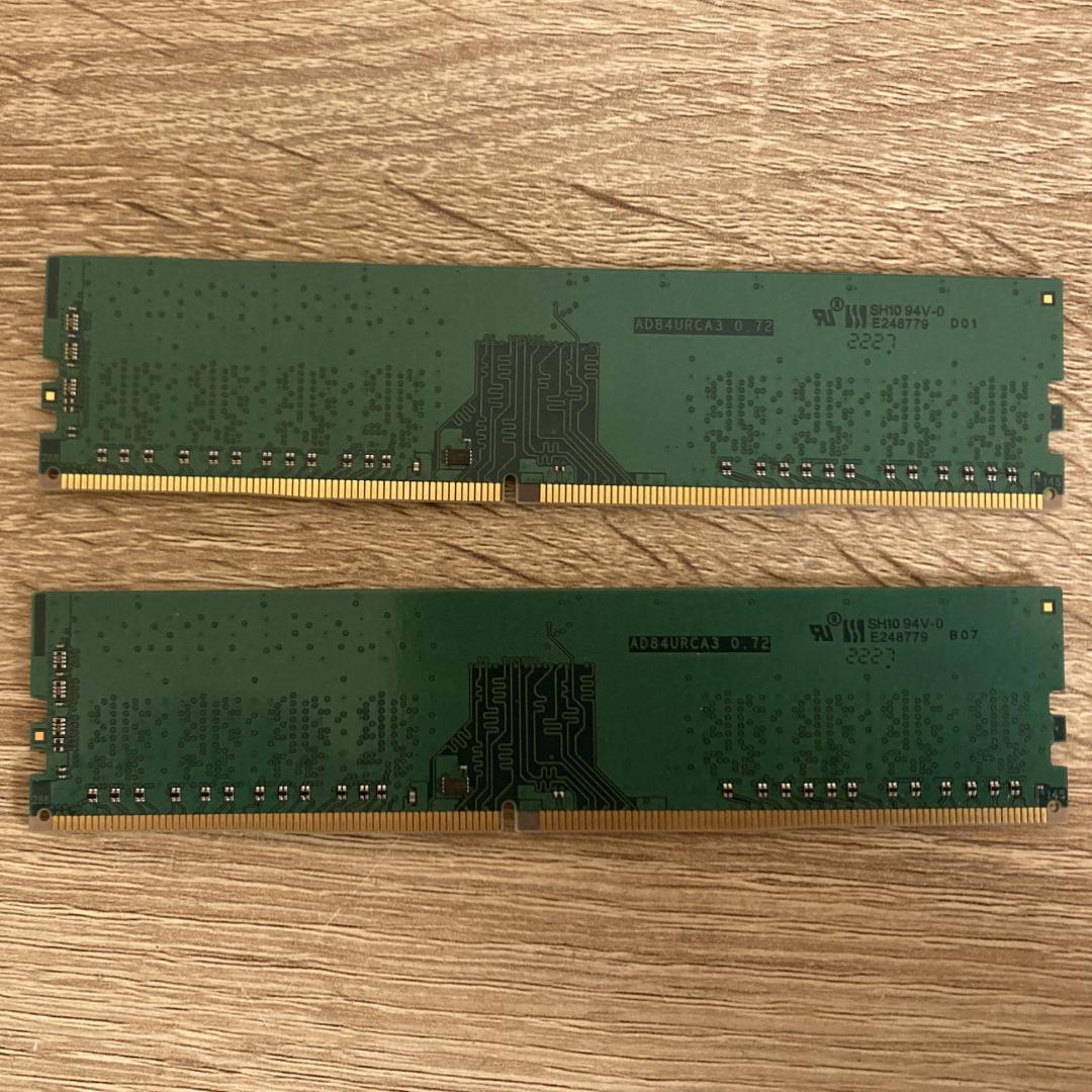 【動作保証付き】ADATA　DDR4-3200　32GB（16GB×2枚）