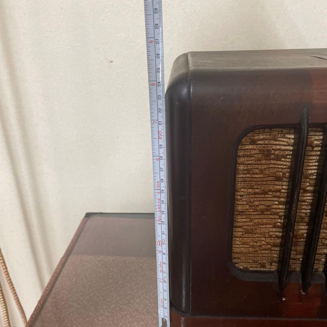 レトロ木製デザイン ラジオ