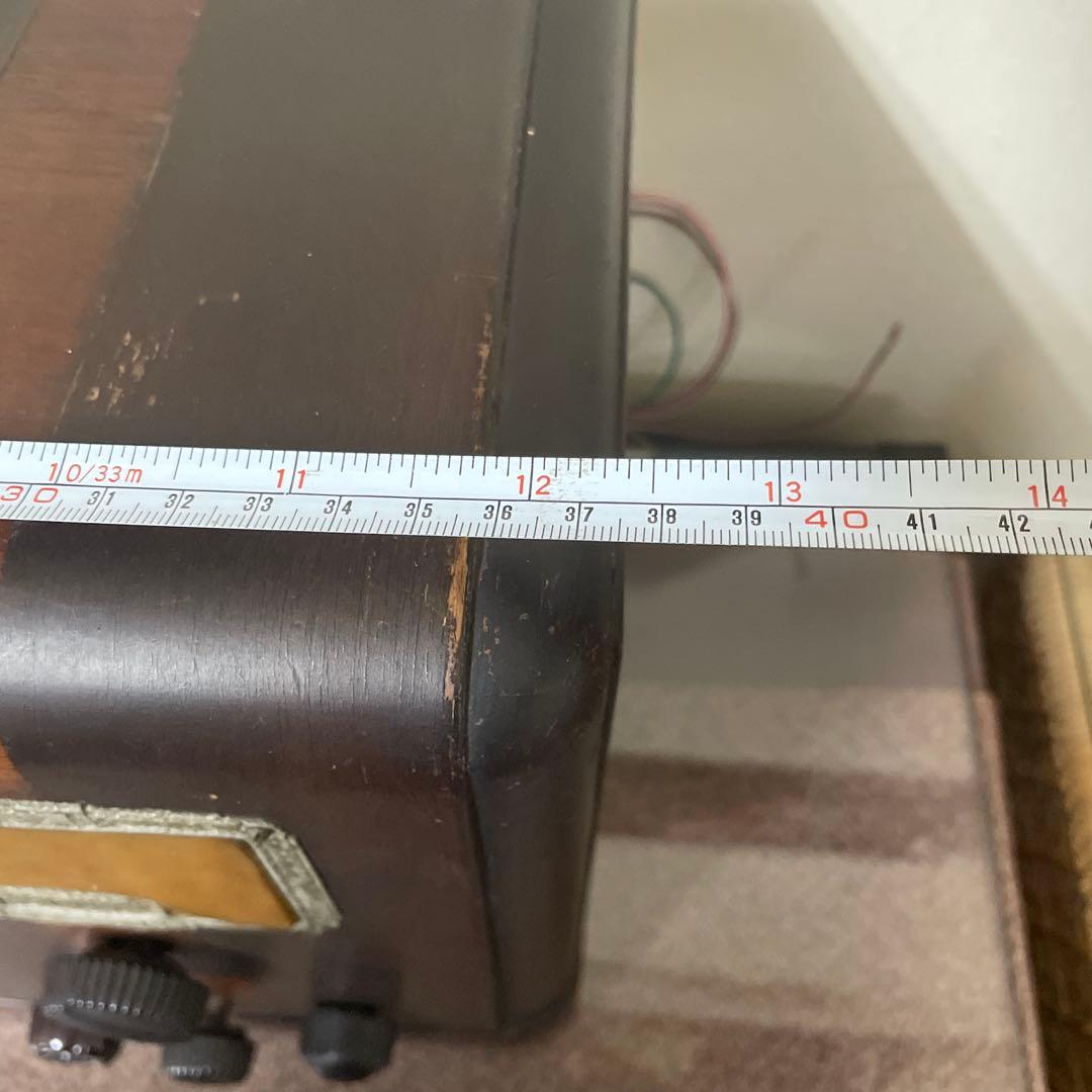 レトロ木製デザイン ラジオ