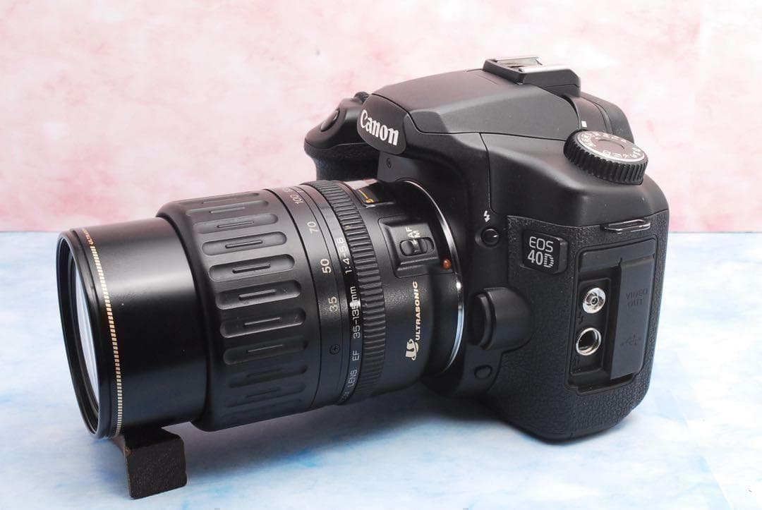 キャノン EOS 40D☆高速連写☆一眼レフカメラ☆高倍率レンズ付