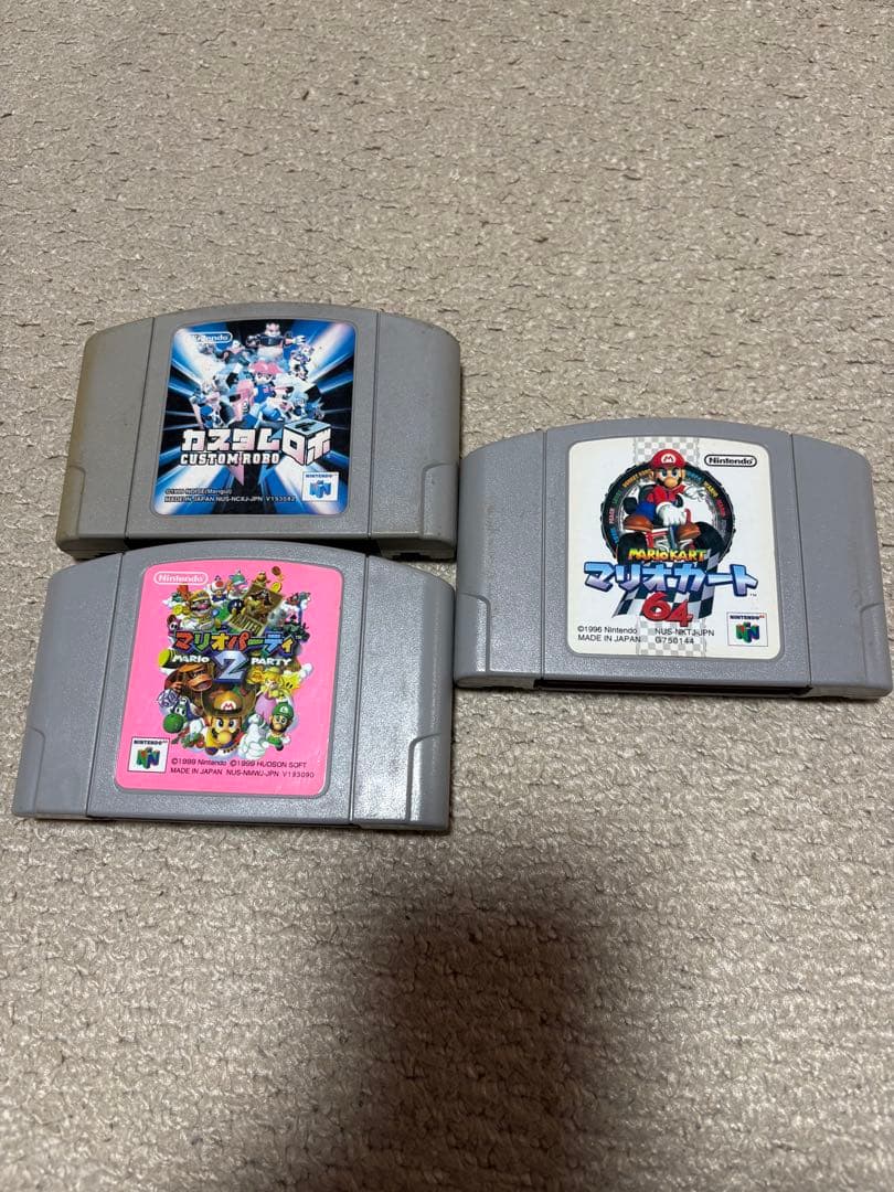 ニンテンドー64 ソフト3本まとめ売り - メルカリ