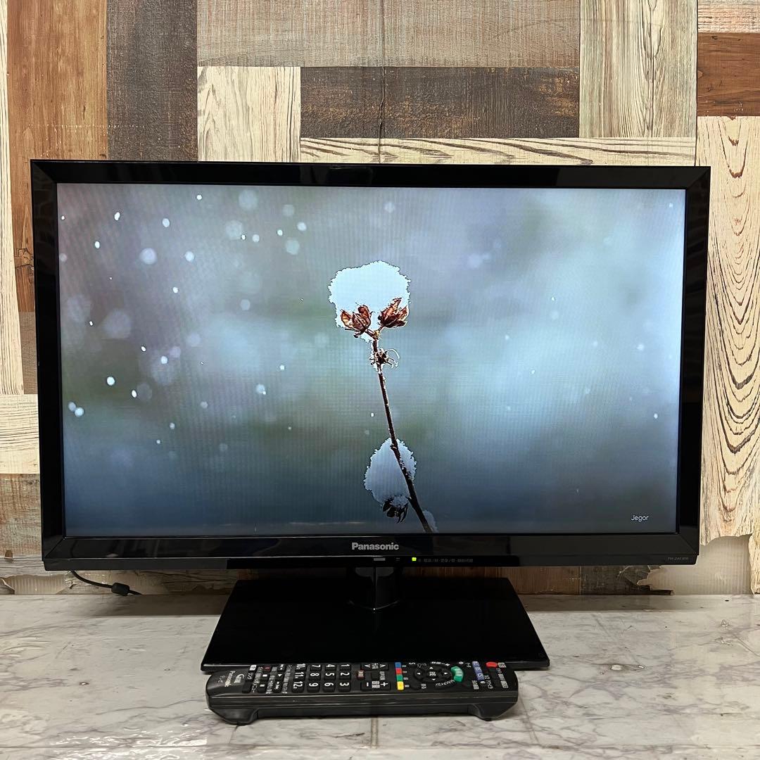 即日日受渡❣️全国送料込パナソニック24型液晶テレビ　裏番組録画可能　Wチューナー