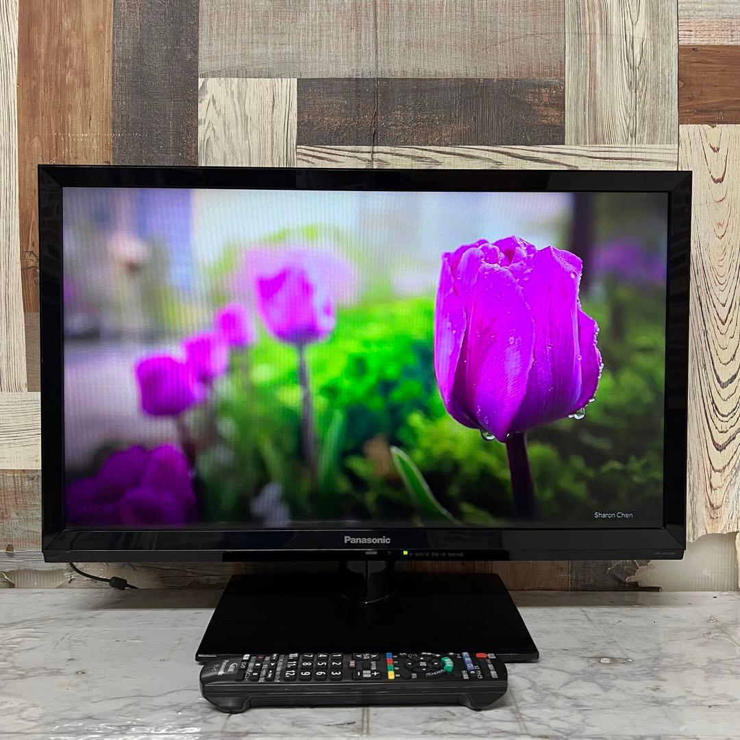 即日日受渡❣️全国送料込パナソニック24型液晶テレビ　裏番組録画可能　Wチューナー