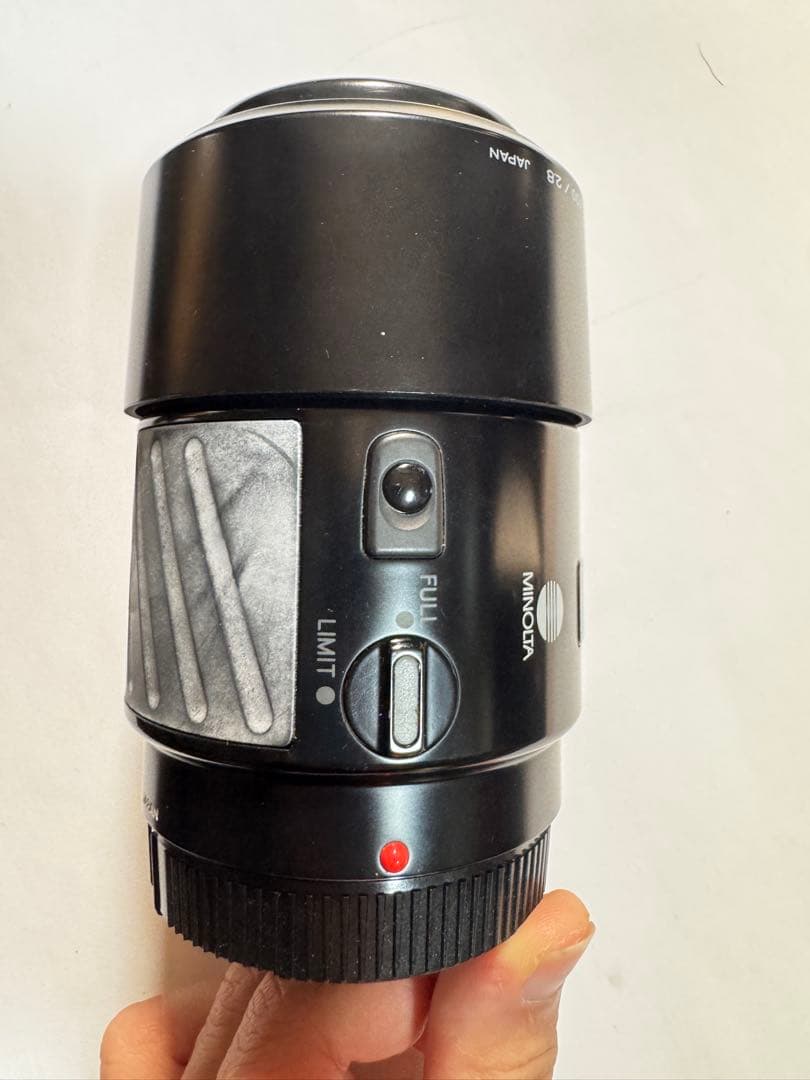 MINOLTA AF 100 MACRO レンズ