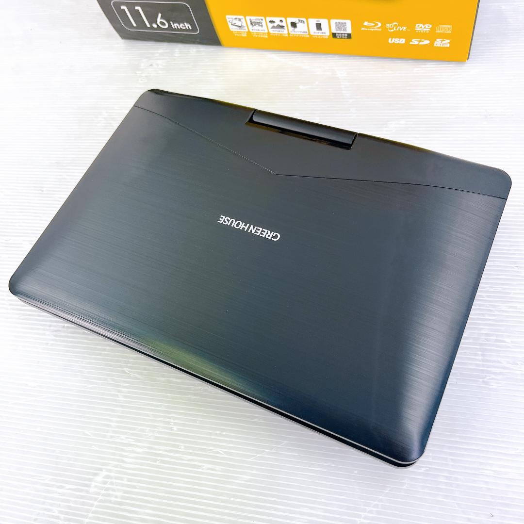 2024年製 グリーンハウス GH-PBD11BC-BK 展示品 Blu-ray