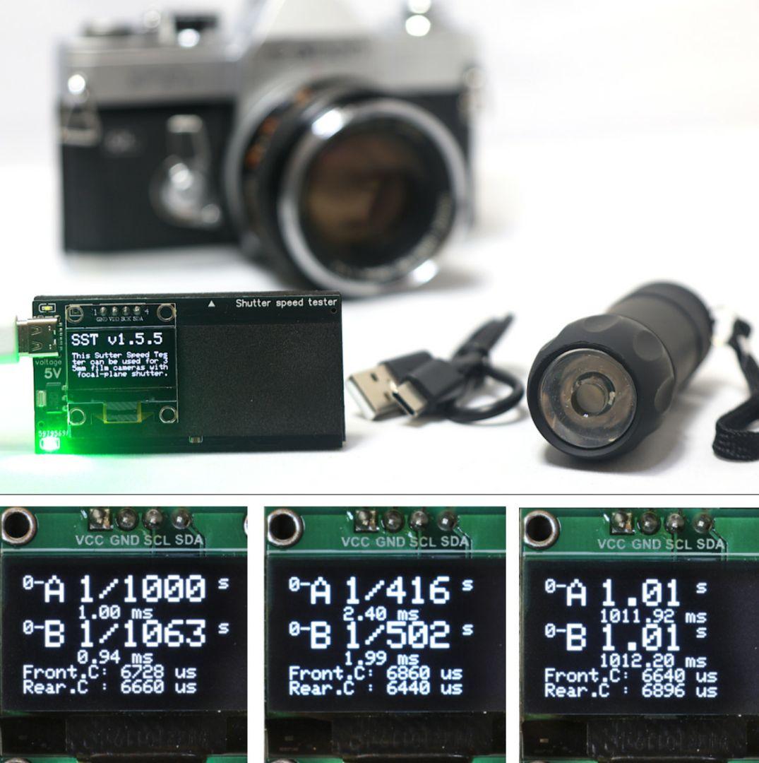 シャッタースピードテスターMini／フォーカルプレーン×35mmフイルムカメラ用 シャッタースピードテスターMini／フォーカルプレーン×35mmフイルム