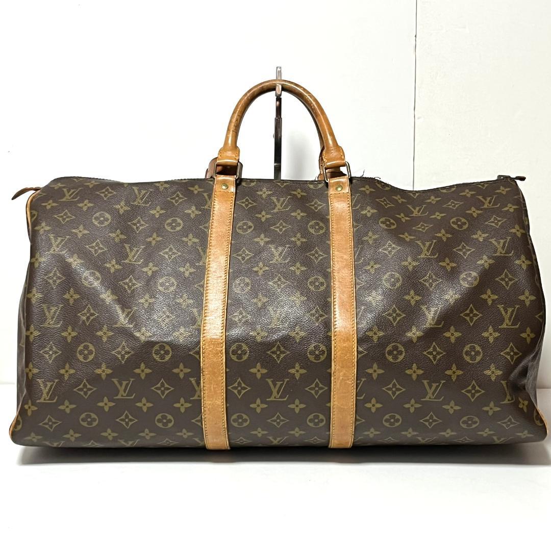 ルイヴィトンLOUIS VUITTON モノグラム ボストンバッグ キーポル55