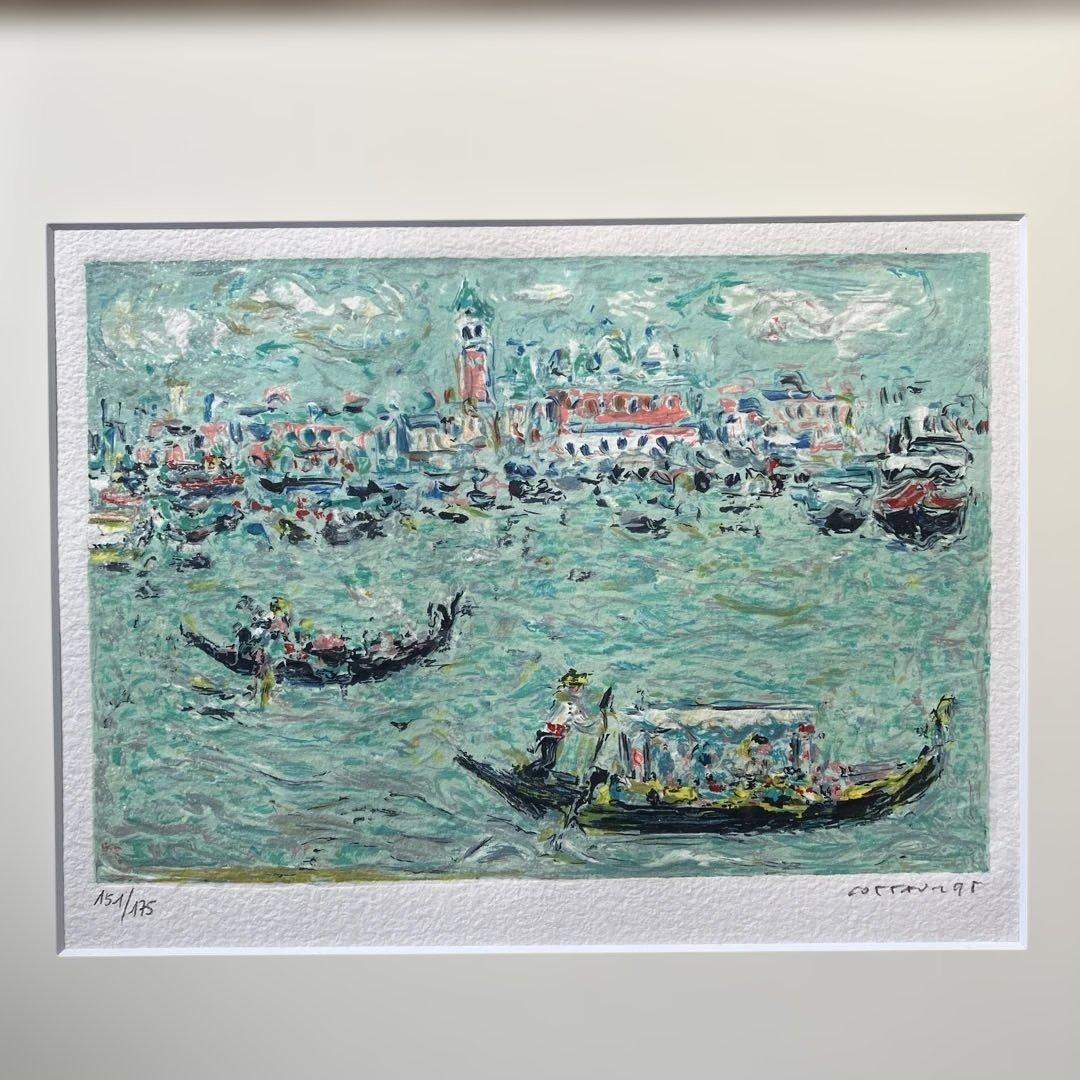 リトグラフ アンドレ•コタボ 「ベニス I」 - メルカリ