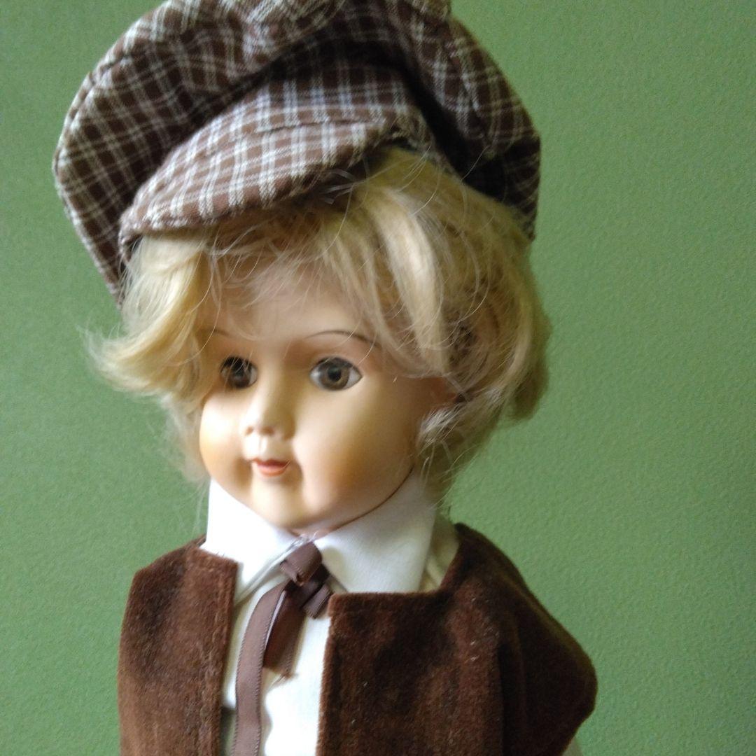 西洋人形 ビスクドール アンティーク 男の子 - メルカリ
