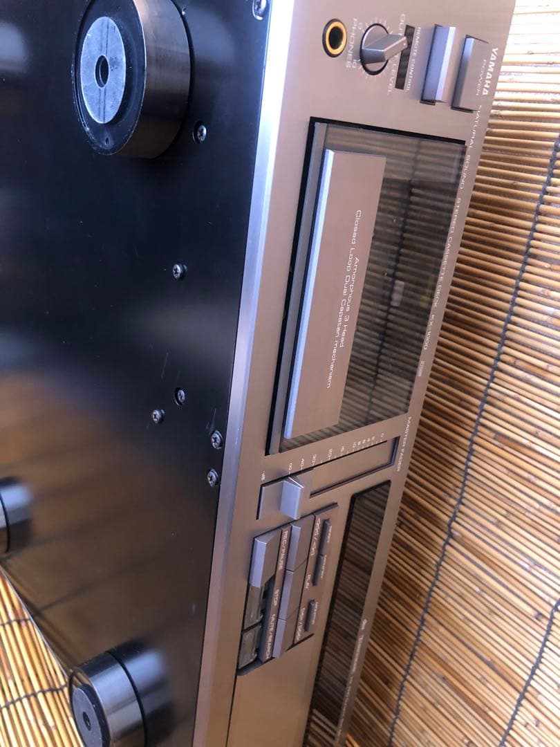 修理済 全機能動作YAMAHA KX-1000 カセットデッキ