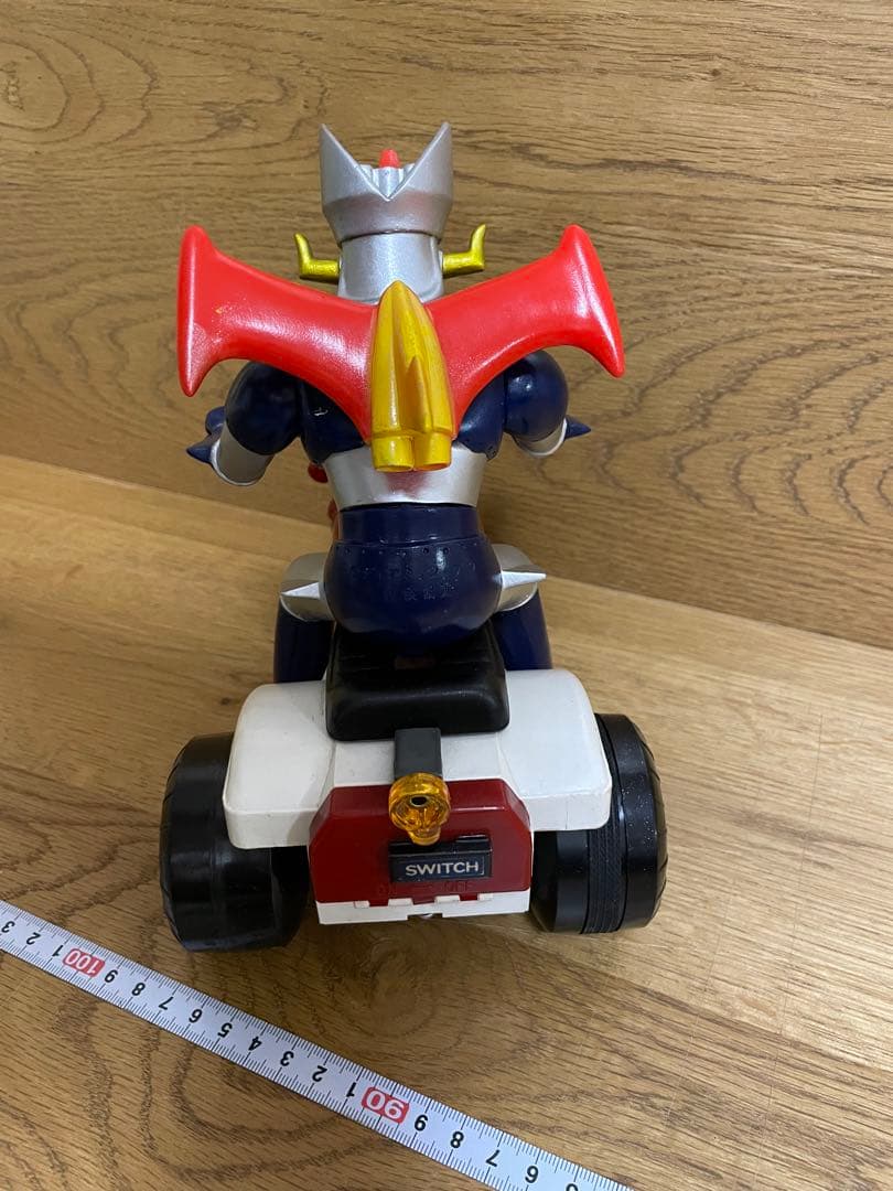 グレートマジンガーバイク当時物ソフビ三輪‼️バイクアオシン‼️希少