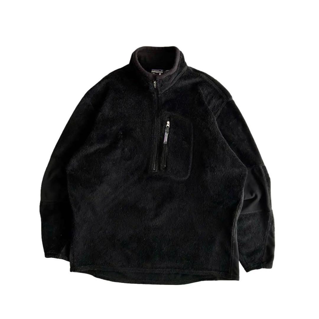 超レアXL】00s 2000年製 パタゴニア R2 フリースプルオーバー 黒