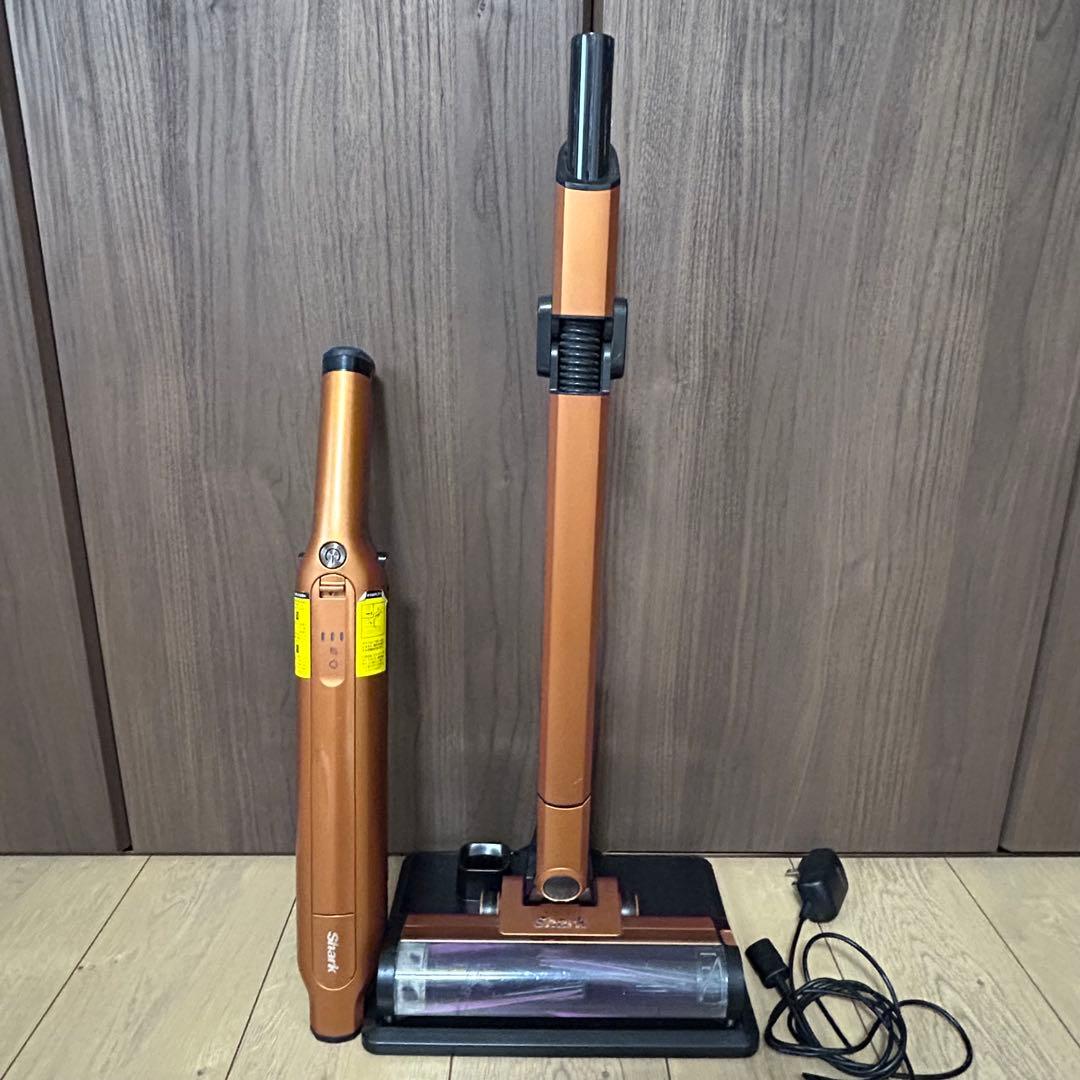 SHARK　シャーク コードレスサイクロン掃除機 CS651JOR キャメル EVOPOWER SYSTEM ADV コードレススティッククリーナー キャメル