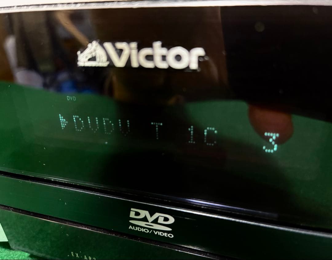 ビクター　EX-AR3 Victor ウッドコーンオーディオ本体　DVD再生