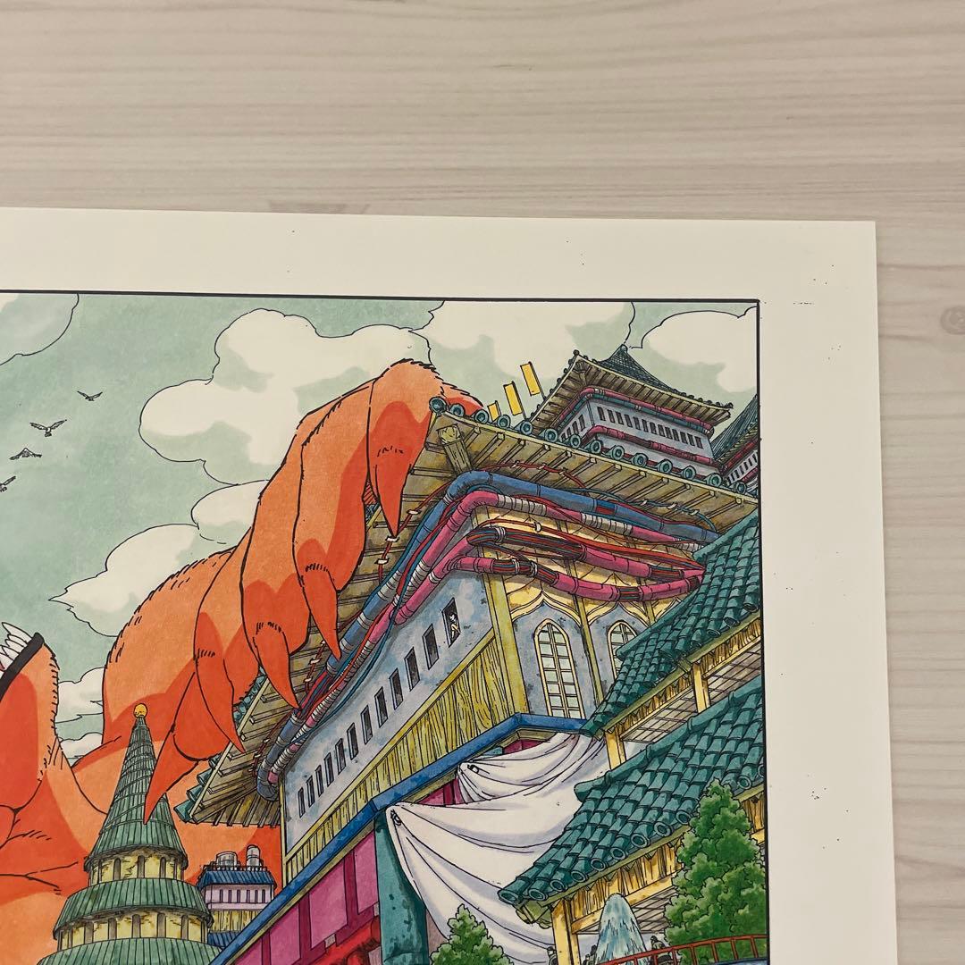 ナルト 複製原画 ナルト、九喇嘛、九尾【美品】 - メルカリ