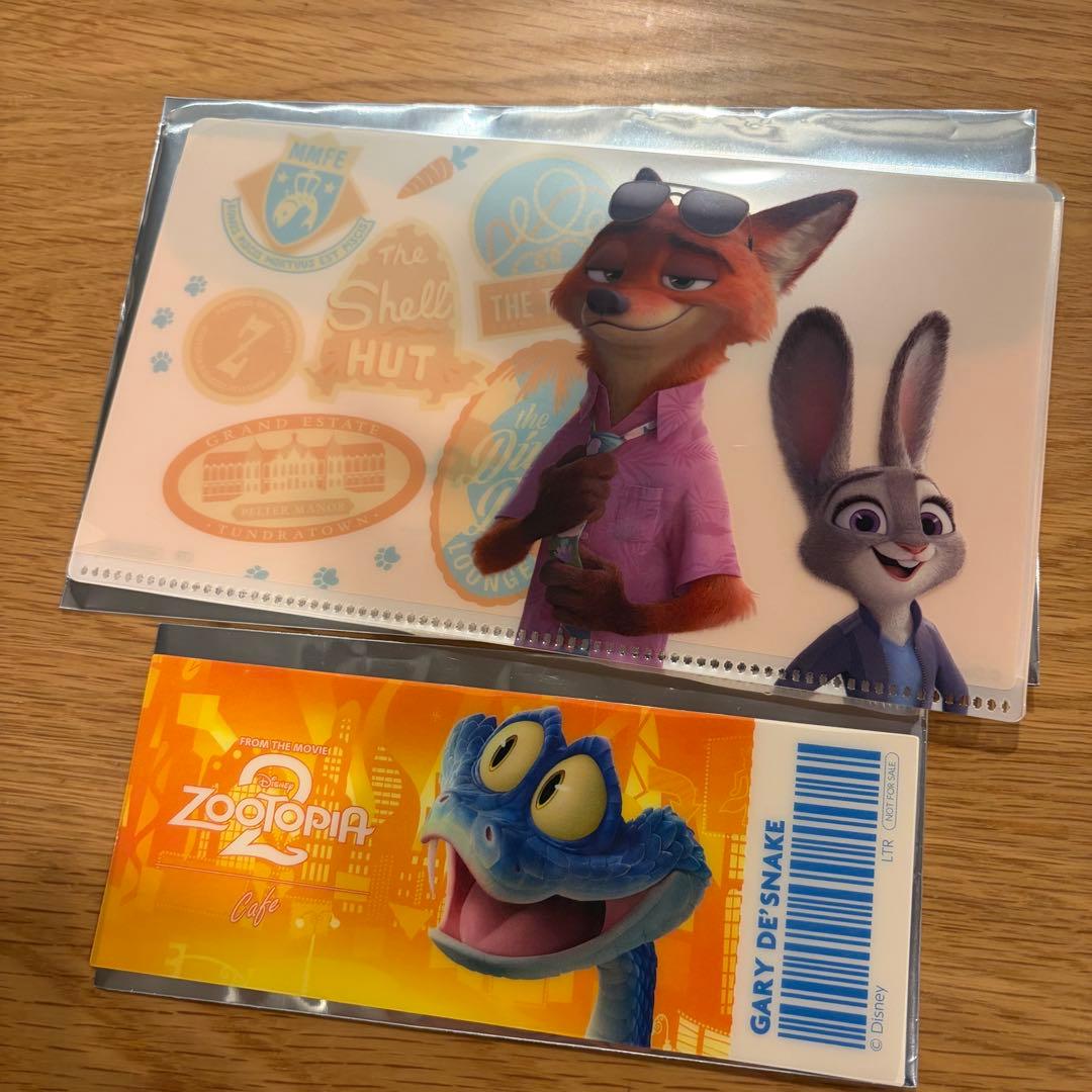 ズートピア オーマイカフェ 予約特典 マルチケース ニック ゲイリー