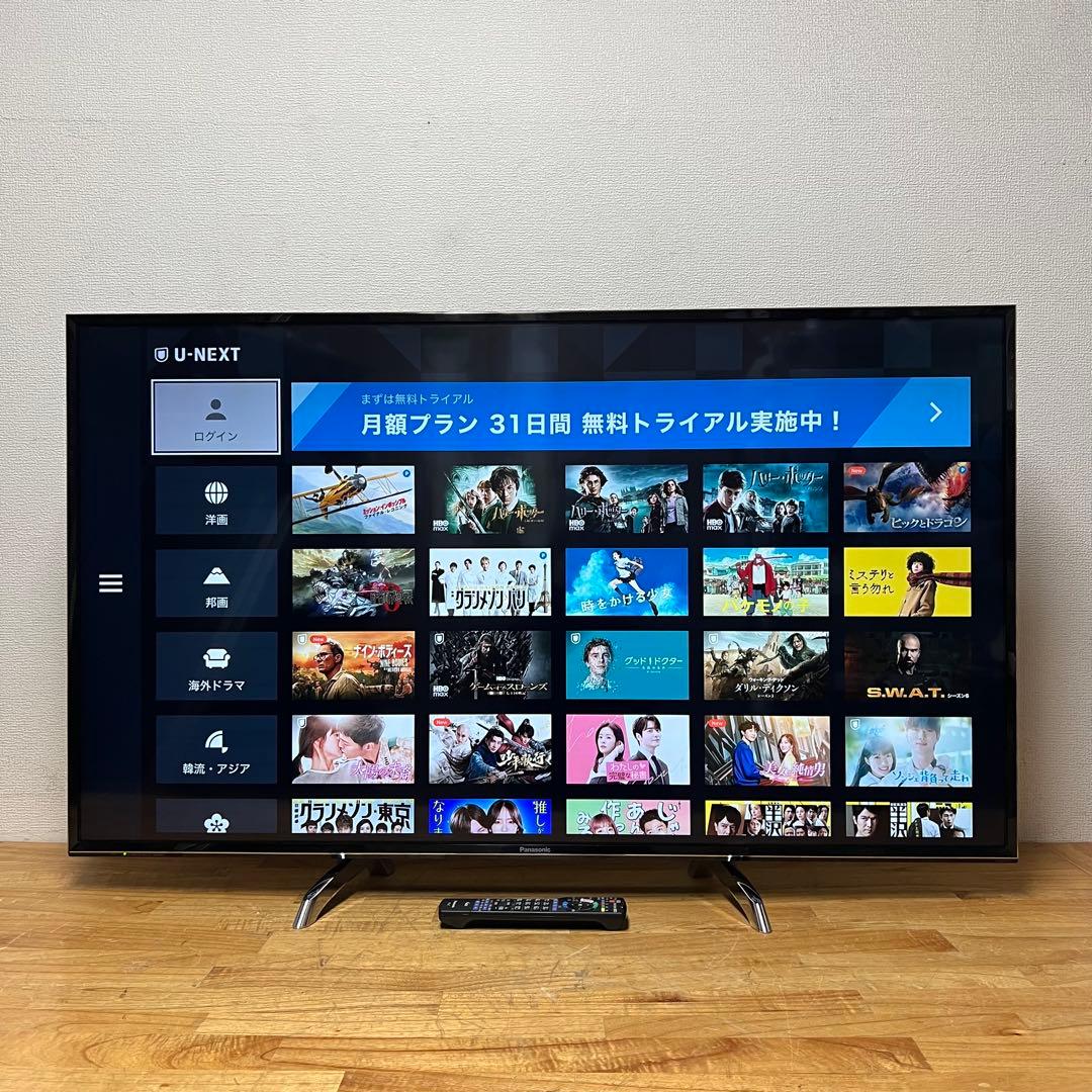 パナソニック 55V型 4K 液晶テレビ スマートビエラ TH-55DX750