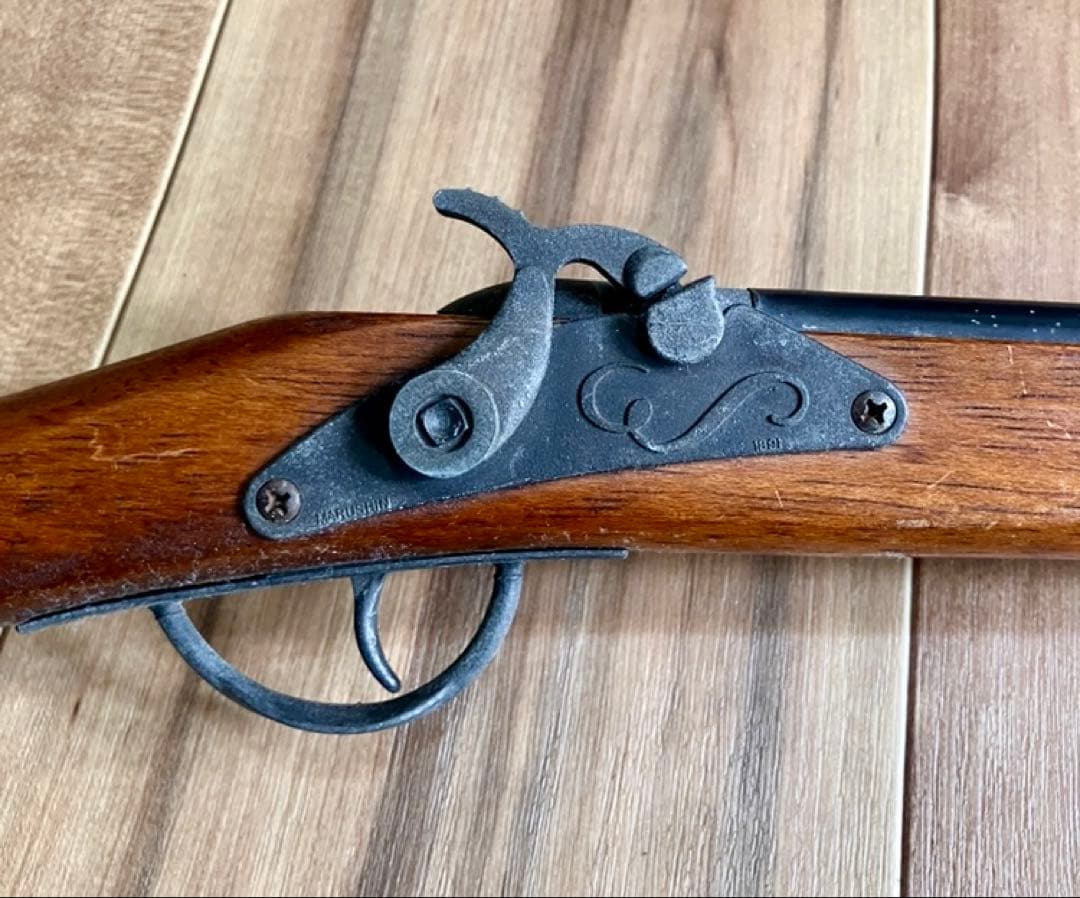 ヴィンテージ マルシン工業製 木製モデルガン ライフル ディズニー創業