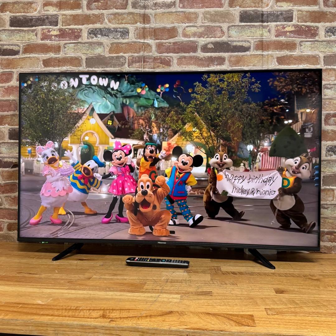 ハイセンス 50V型 液晶テレビ 4Kチューナー内蔵 50E6800 動画アプリ