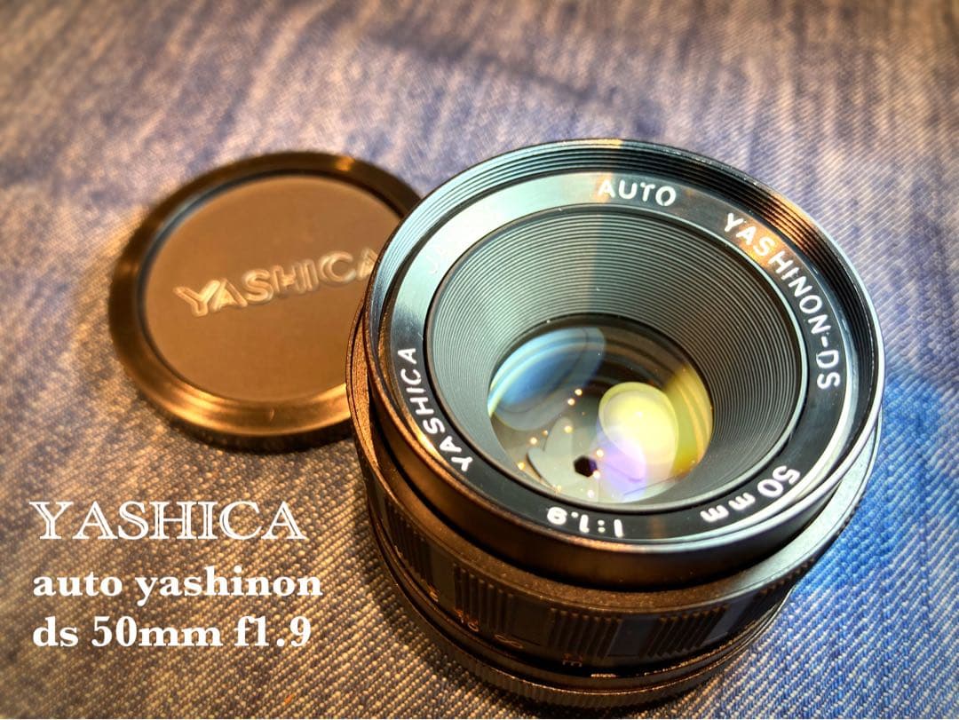 ヤシカyashinon ds f1.9+pentax sp 完動品＊美品