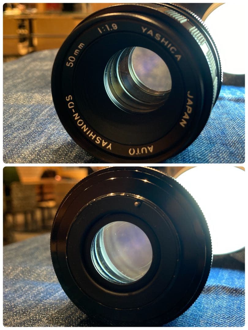 ヤシカyashinon ds f1.9+pentax sp 完動品＊美品