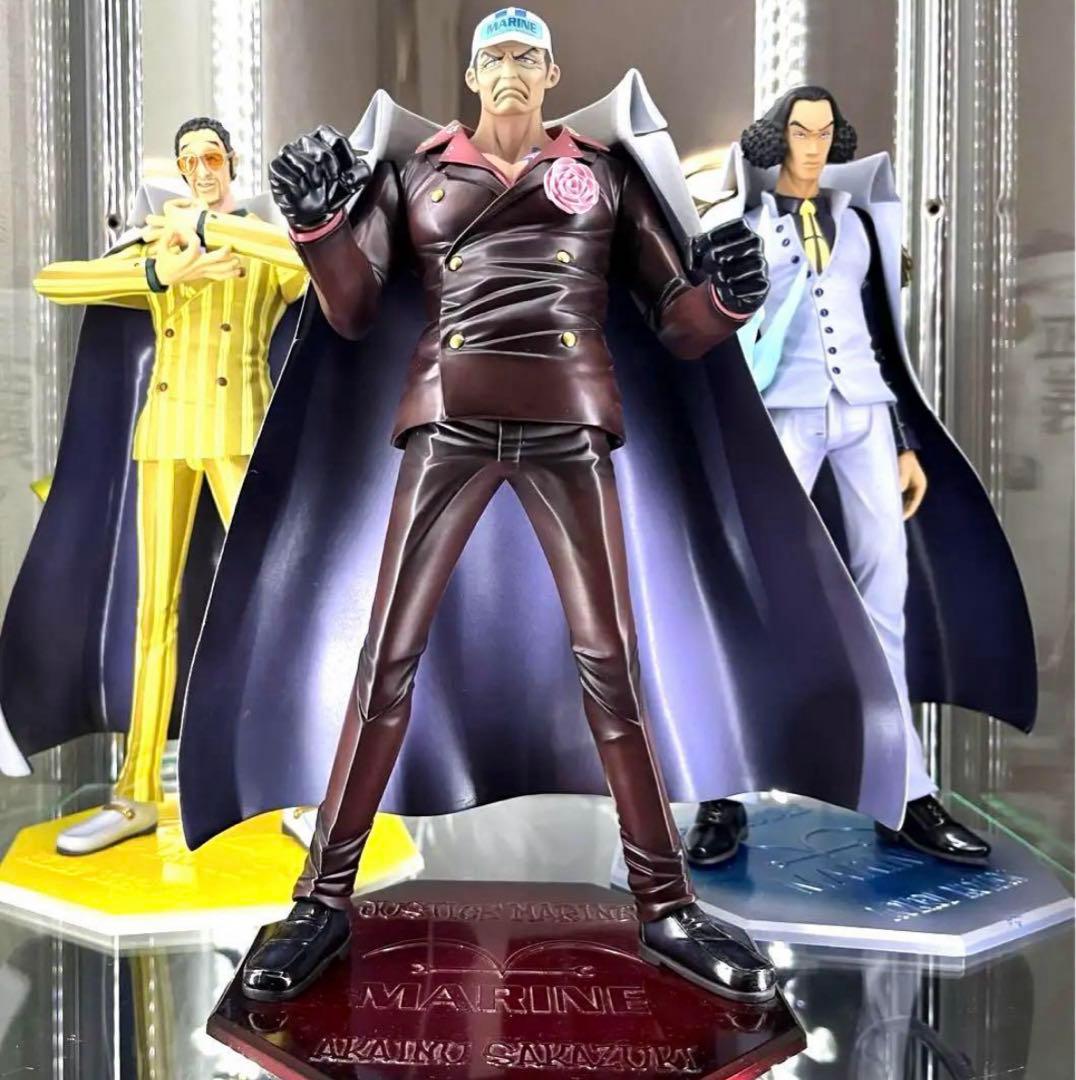 ワンピース フィギュア POP 海軍 三大将 3点セット - メルカリ