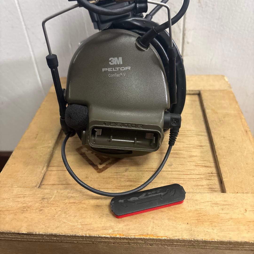 米軍 実物 3M PELTOR COMTAC V ヘッドセット ジャンク品 - メルカリ