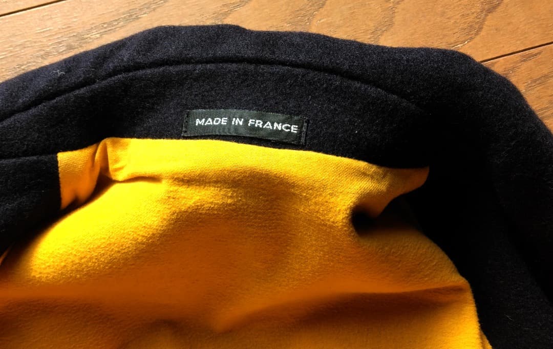 agnes b. homme アニエスベー オム フランス製Pコート(L/XL) - メルカリ