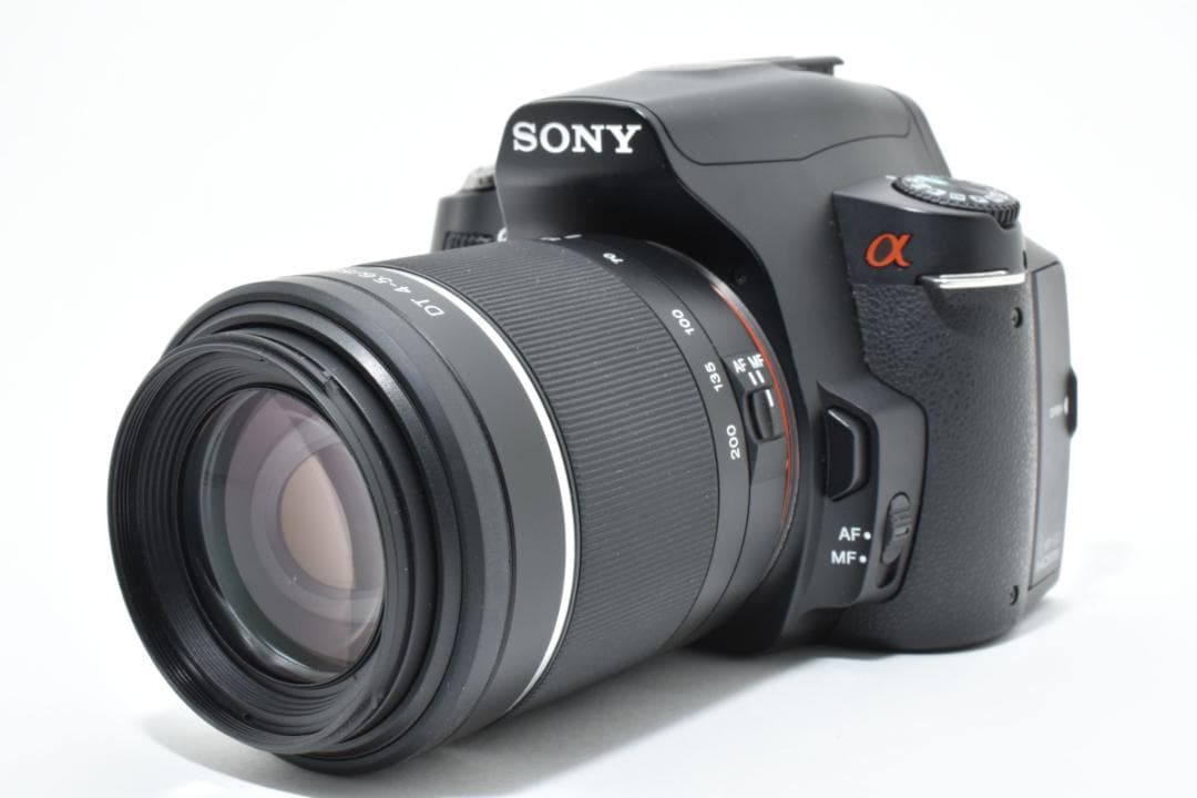 SONY ソニー α230+ DT55-200 F4-5.6 SAM カメラ
