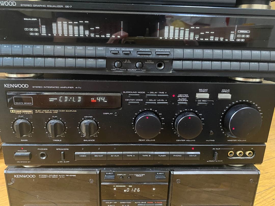 KENWOOD ケンウッド DP-7J A-7J X-7J T-7J GE-7